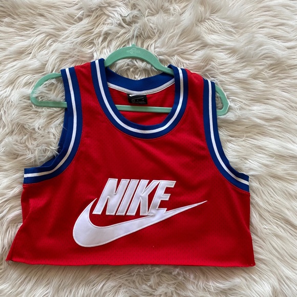 Cropped Nike Jersey Tee - Picture 1 of 4
